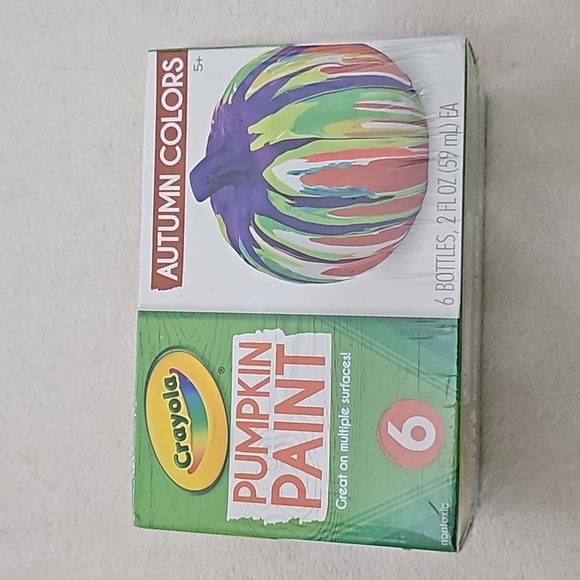 Crayola Autumn Colors Pumpkin Paint Set 🎨 - Picture 3 of 10